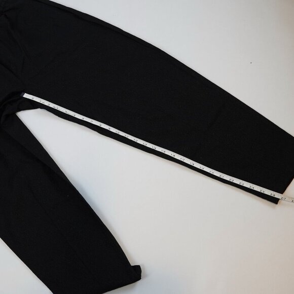 lululemon Lab Jacquard Relaxed Tapered Pant 27" - Leopardo Jacquard Black - XS - Picture 7 of 8